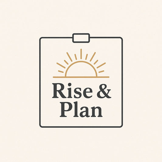 Rise & Plan Core Collection- Printable Planner Bundle (Daily, Weekly, & Monthly Layouts)