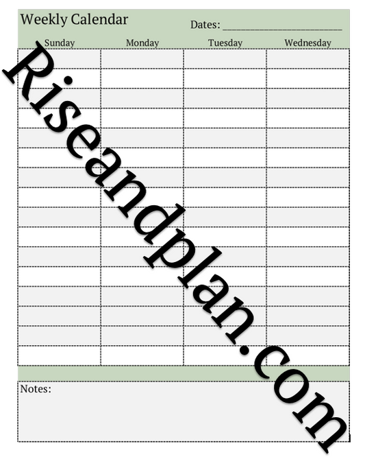 Rise & Plan Core Collection- Printable Planner Bundle (Daily, Weekly, & Monthly Layouts)